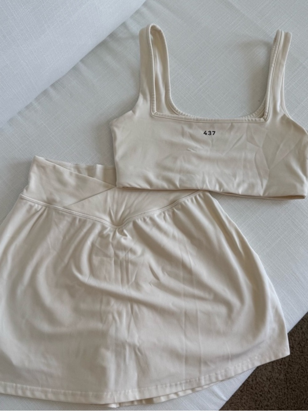 437 Tennis Skirt Set - Picture 3 of 11